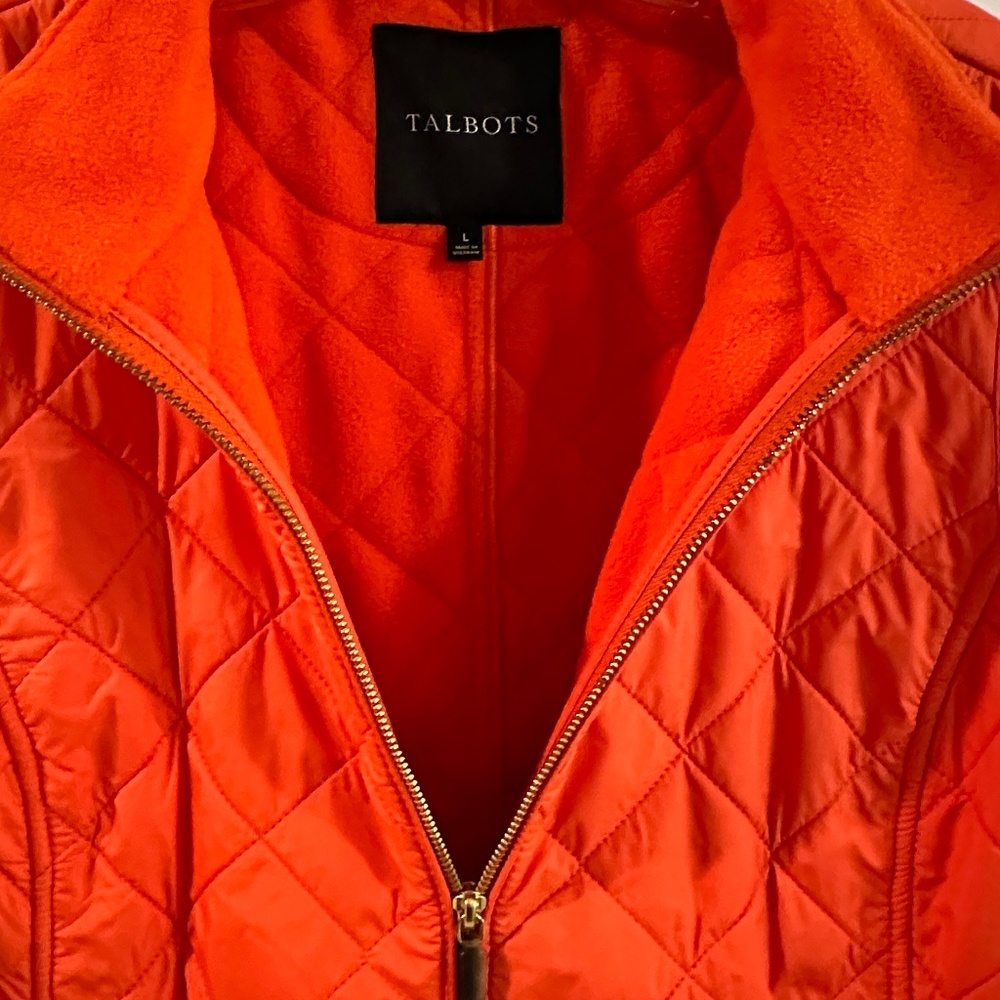 Talbots Nylon Puffer Vest